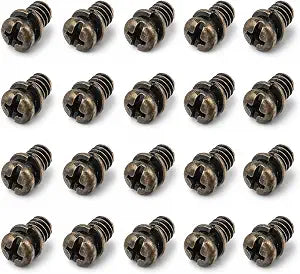 20PCS Pc Fan Screws Ceiling Fan Blade Screw Carbon Steel Pan