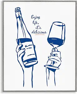 Wine Cheers Lemon Still Life, 16 x 20 Inch Framed Gicle Print
