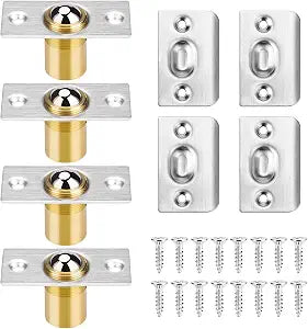 4Pack Door Ball Catch, Closet Door Ball Catch Hardware
