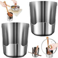 304 Multifunctional Stainless Steel Kitchen Utensil Holder for Pot Lidï¼Œ2PC