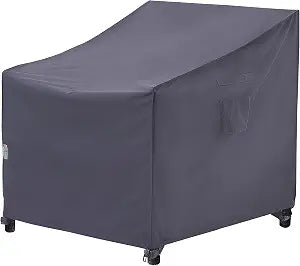 F&J Outdoors Patio Chair Covers, Grey, 35" W x 39" D x 36" H, 1 pc