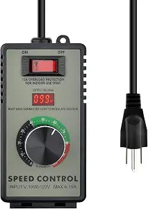 Motor Speed Controller AC 120V 15A Variable Speed Regulator