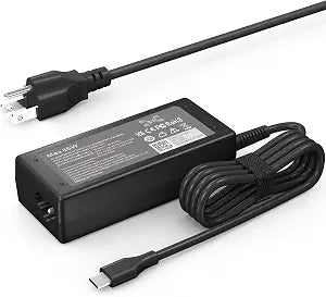 65W USB C Laptop Charger Compatible with HP Chromebook/Lenovo/Dell/Acer and More Chromebook Type C Power Cord
