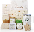 New Beginnings Gifts for Women - Farewell Leaving Going Away Goodbye Retirement Gift Basket for Her Women Coworkers, New Job Good Luck, Moving On, Graduation, Divorce, Housewarming, Break Up Gifts