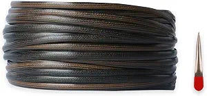 Repair Kit for Coffee Wicker Table and Chair, Gradient Brown Rattan for Outdoor Patio Furniture, All-Weather Wicker for Conversation Set Repair-70m (220 ft)