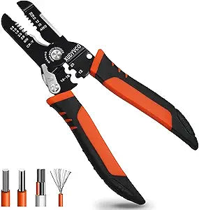 XUDYVCO 5-In-1 Wire Stripper Tool for 10-20 AWG Electric Wire