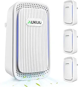 Air Ionizers 4 Pack - Plug In Mini Air Purifiers for Home, Bedroom, Office