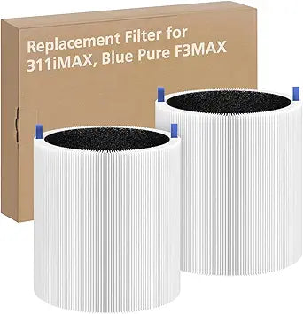 2 Pack 311i Max Replacement Filter for Blue Pure 311i Max Air Purifier