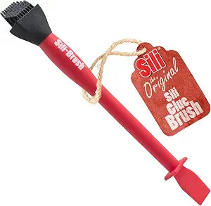 Silicone Reusable Glue Brush Woodworking, Hobby, Crafts 1" Tip