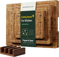 Large Cutting Board Set,Bamboo Wood Cutting Boards For Kitchen,3 Packs
