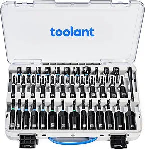 toolant Magnetic Nut Driver Set, 38-Piece