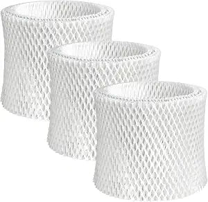 Humidifier Wicking Filter Replacement Compatible with Pelonis PSU10E1BB, PSU10E1WW and PSU10E2FWW, PSU10E2FBB Humidifier Wick Filter 3 Pack