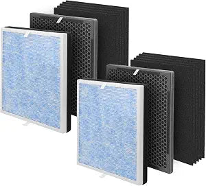 Combo Filter Replacement for RENPHO Air Purifier Model RP-AP001, RP-AP002