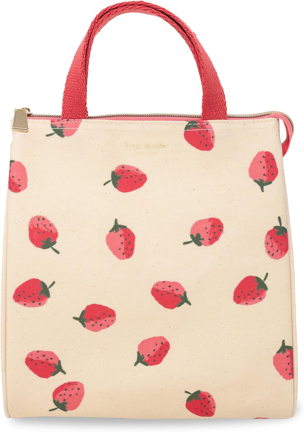kate spade new york Insulated Lunch Tote, Strawberry Pattern