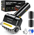 Cordless Electric Grill Brush, Rechargeable BBQ Grill Cleaner for Outdoor