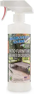 Amazing Patio Furniture Cleaner - Natural Enzymes Easily Remove Dirt, Bird Droppings, Food Stains and More from Your Outdoor and Patio Furniture - USA Made