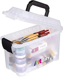ArtBin Mini Sidekick Carrying Case with Handle, Clear
