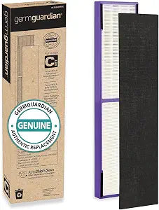 Germ Guardian FLT5250PT True HEPA Genuine Air Purifier Replacement Filter C, with Pet Pure Treatment for GermGuardian AC5250PT, AC5000E, AC5300B, AC5350W, AC5350B, CDAP5500, and More