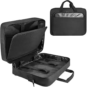 Portable Mobile Printer Storage Bag, Laptop Briefcase, Premium Laptop Case, Holds Up to 17.3-inch Laptop for Travel, Business, Men, Women