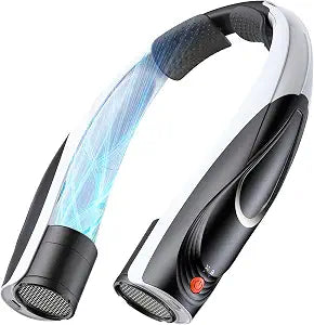 Portable Neck Fan, Max 20H, Rechargeable Personal Fan with 6000mAh Battery, 360 Cooling, 6 Speeds Hands-Free Wearable Fan, Gifts for Men, Women, Travel, World Cup, Outdoor