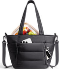 Bagstellar Lunch Box for Women Puffy Insulated Lunch Bag Tote Cooler Bag
