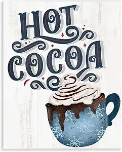Stupell Industries 'Warm Rustic Hot Cocoa'| Wall Plaque Art