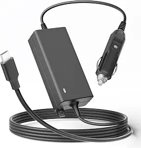 100W USB C Laptop Car Charger for Dell Latitude/XPS/Precision