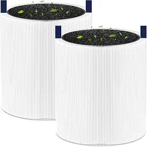  Replacement Filter for Blueair Blue Pure  Machine, 2 Pack