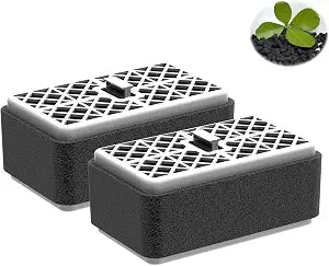 THU6474-01 Deodorizer Charcoal Filter,1.18in Thick for Toto Washlet,2-pack