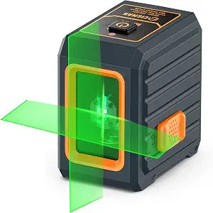Self-Leveling Laser Level, 100ft Green Cross Line with 4 Brightness Levels