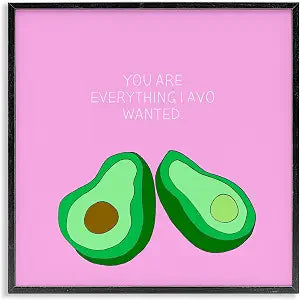 Stupell Industries 'Everything I AVO Wanted Avocado Pun'| Framed Giclee Art
