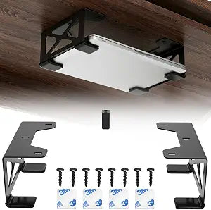 Universal Metal Under Desk Laptop Mount Bracket