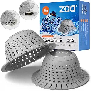 zaa Shower Drain Hair Catcher Bathtub Drain Cover Strainer Protector