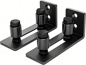SMARTSTANDARD Sliding Barn Door Bottom Adjustable Floor Guide Roller 2PCS
