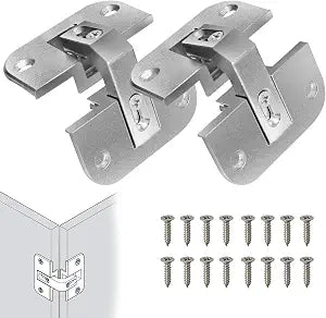 2-Pack Adjustable Concealed Pie-Cut Corner Cabinet Hinge 343.90.710 Hinges