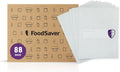 FoodSaver Heavy Duty Quart Vacuum Seal Bags, 88 Count 8" x 11" BPA-Free Freezer Bags, 30% Thicker for Food Storage, Sous Vide, and Meal Prep
