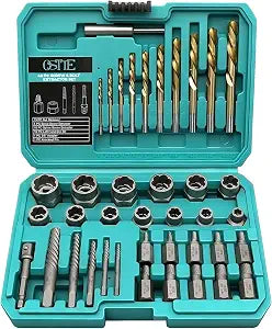 Bolt Extractor Kit & Screw Extractor Set, 40 Pcs