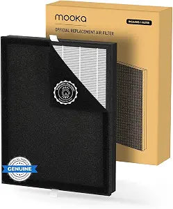 MOOKA Genuine Replacement Filter for KJ190H KJ190L Air Purifier, 1 Pack