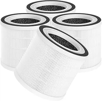 BREEVA A1 Filter Replacement for TCL BREEVA A1/A1W Air Purifiers, 4 Pack