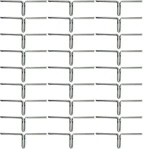 50PCS Lawn Chair Webbing Clips, Metal Spring Alloy Clips for Lounge Chair Patio Furniture Frame Repair Replacement Sofa Upholstery Fixing