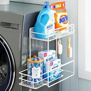 Nieifi Magnetic Shelves for Washing Machine, Magnetic Laundry Organizer