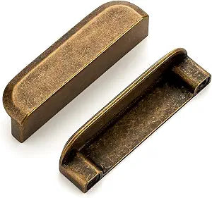 Ravinte Cabinet Pulls Kitchen Cabinet Handles 3 Inch Antique Brass 10 Pack
