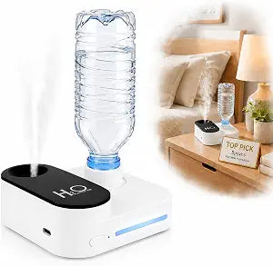 Portable Water Bottle Humidifier for Travel Mini Small Rechargeable