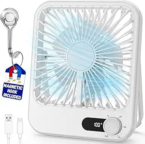 Portable Travel Fan for Cruise Approved, 4000mAh Cruise Essentials 2026 Rechargeable Fan100 Speed Wind Adjustable, Small Travel Essentials for Hotel Beside Sleeping Cruise Ship Must Haves