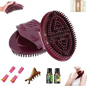 2Pcs Meridian Massage Brush, New Upgrade Pro Meridian Brush for Belly,