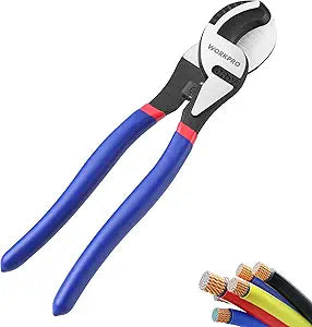 WORKPRO 9-1/4 inch High Leverage Cable Cutter, Heavy-Duty Cr-V Wire Cutter