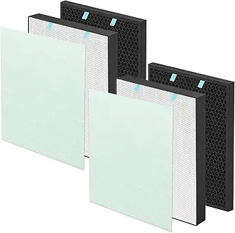 Air400 True HEPA Filter Replacement for Bissell Air Purifier Air400, 2 Sets