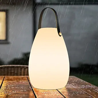 uuffoo Rechargeable Portable Table Lamp with Remote