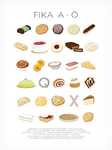 Trademark Fine Art Canvas Wall Art - Aminah Eleonora 'FIKA A A ' Wall Art for Living Room, Bedroom, or Office Dcor