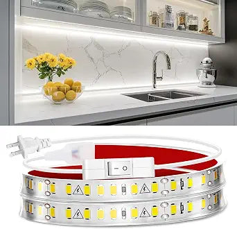maylit 24 Inch Plug-in Under Cabinet LED Light